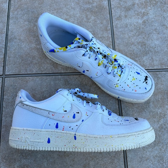 Nike Air Force 1 Low Splatter White CZ0339-100 main image 12